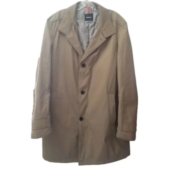 Strellson  Gordon Long Coat Tan 54 - Picture 1 of 14